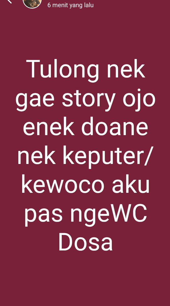 #minggupagi mon maap cuma mengingatkan