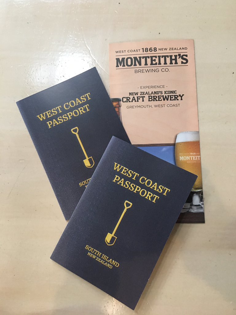 judith_sheen's tweet photo. What do you do on a wet afternoon in #Greymouth? A brewery tour of course! #Monteiths 🍺🍻🍺🍻🍺 https://t.co/EP3O8u0alz