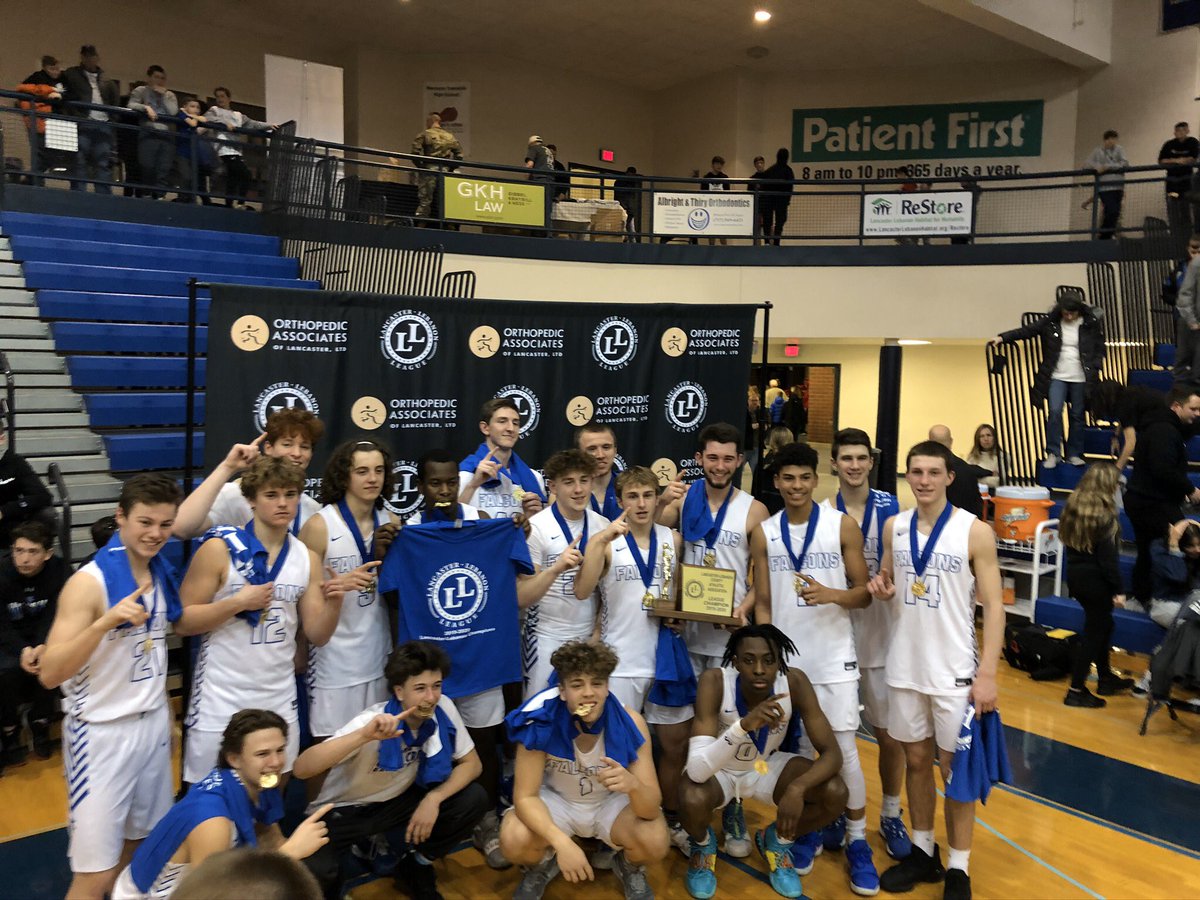ASchomp's tweet photo. These young men gave everything for each other and cemented their legacy in Cedar Crest History 
#Section 1 champions 
#League Champions
23 Wins 
#Dreamchasers 

Your numbers will always hang in our gym 
TOGETHER 🏀🏀 https://t.co/8x4M8Bzd0N