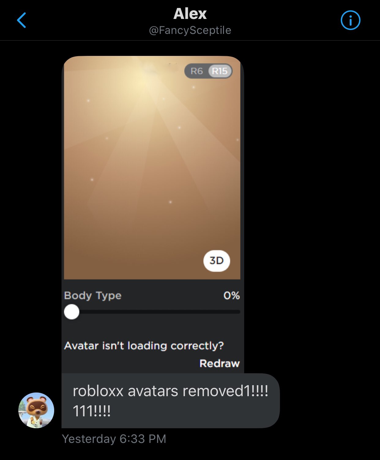 News Roblox On Twitter Avatars Have Finally Been Removed From Roblox - tt 33 roblox