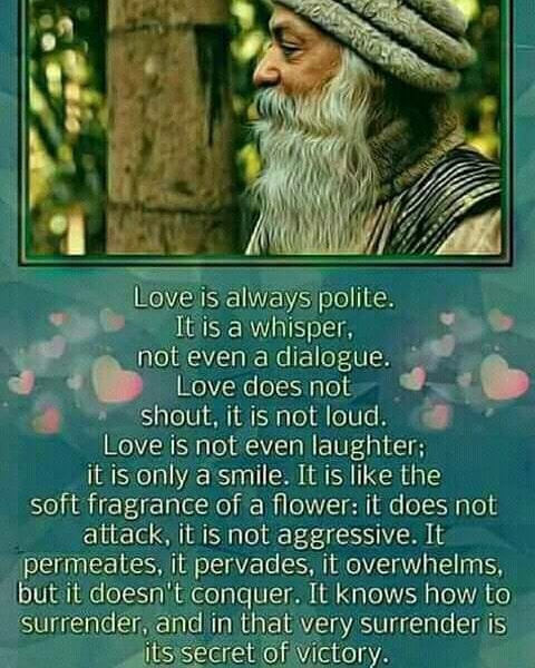 SoulsofIndia's tweet photo. What is Love ?

#love #loveisblindReunion #loveisblindnetflix #OSHO #quoteoftheday #quote #quotes #quotesaboutlife #quotestoliveby #QuoteToPonder #PositiveVibes #spirituaLMovement #SpiritualQuotes #KnowYourWorth #loveislove #loveyourself https://t.co/dGMetvKOYu