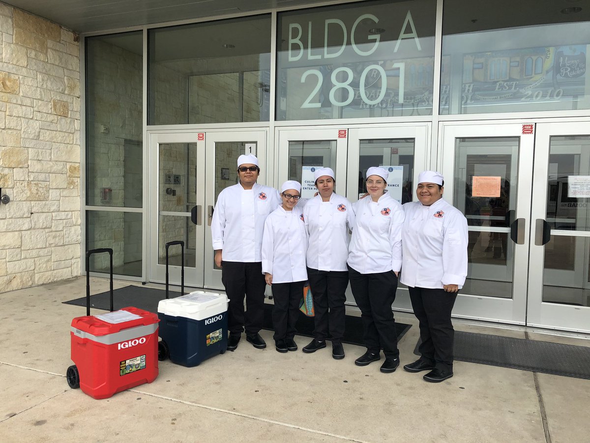 _O_Rodriguez's tweet photo. Excited for our ProStart debut. We are team #1. Sunday, March 8th @ 7:45 am, Cedar Ridge High School in Round Rock. Join us or stay tuned!  @LeanderISD_CTE @ProStart #madeinprostart #TxProStart https://t.co/bNNPtzsSq2