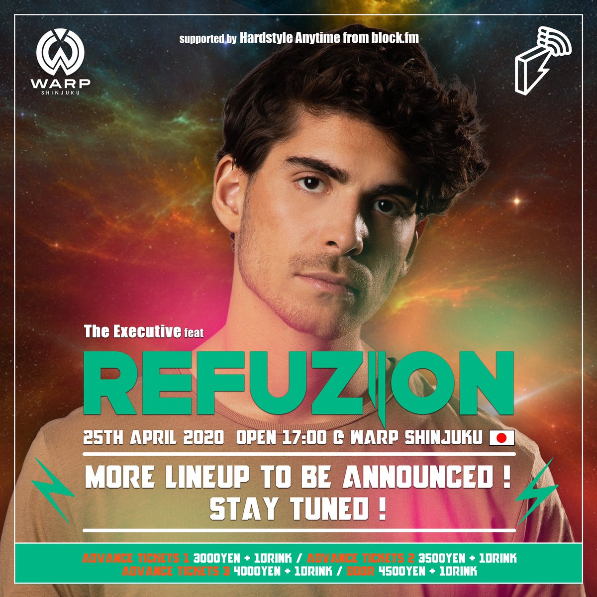 YOSHU_0708's tweet photo. 【告知】The Executive feat.Refuzion
@ WARP SHINJUKU
2020. 4/25 17:00〜 OPEN🎉
SP Guest
Refuzion (from Dirty Workz)
ニックネーム登録でディスカウント取れるから気軽にDMして!お問い合わせ質問・ご不明点などもDMで受け付けるよ! #TheExecutive0425 https://t.co/49n0DEAJKc