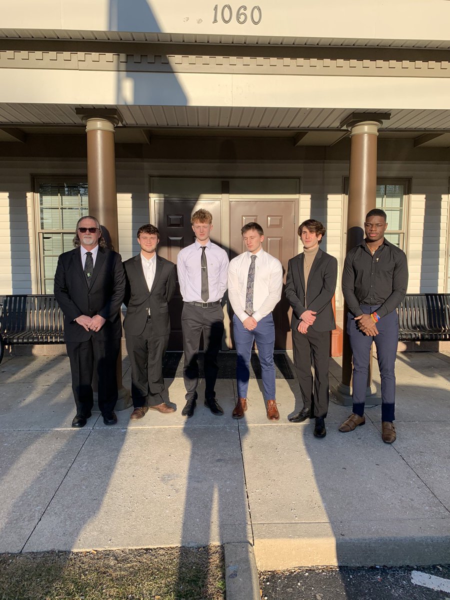 We would like to formally introduce our newest brothers of Spring 2020 into the Ohio Lambda chapter!  In honor of Cameron Hopkin, his father Victor participated in the initiation ceremony. #Spring20 #DamnProud #964Forever