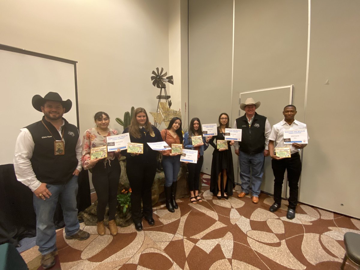 cypressparkffa's tweet photo. Wow! What a day at HLSR! Six students won cash prizes ranging from $250-$750 as well as a gift card for $270 for new boots through the HLSR Video Competition! AND Lexi R. Was one of our most determined calf scramblers to date! Way to go all of you!!!! #RiseUp https://t.co/qaDbZYkjrI