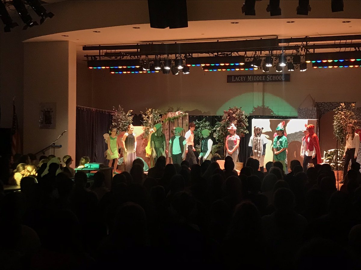 LTMSPrincipal's tweet photo. Congratulations to the LTMS Drama cast and crew for an amazing performance of Shrek Jr. You were all spectacular. #laceypop https://t.co/iFeffujmjm
