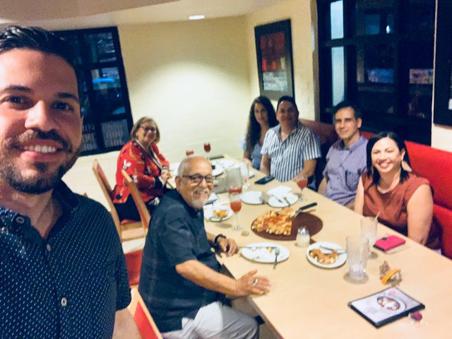 Compartiendo con buenos amigos y líderato de San Germán #ZoeVega #DavidBonilla #HernanHorta #OrlandoRamírez