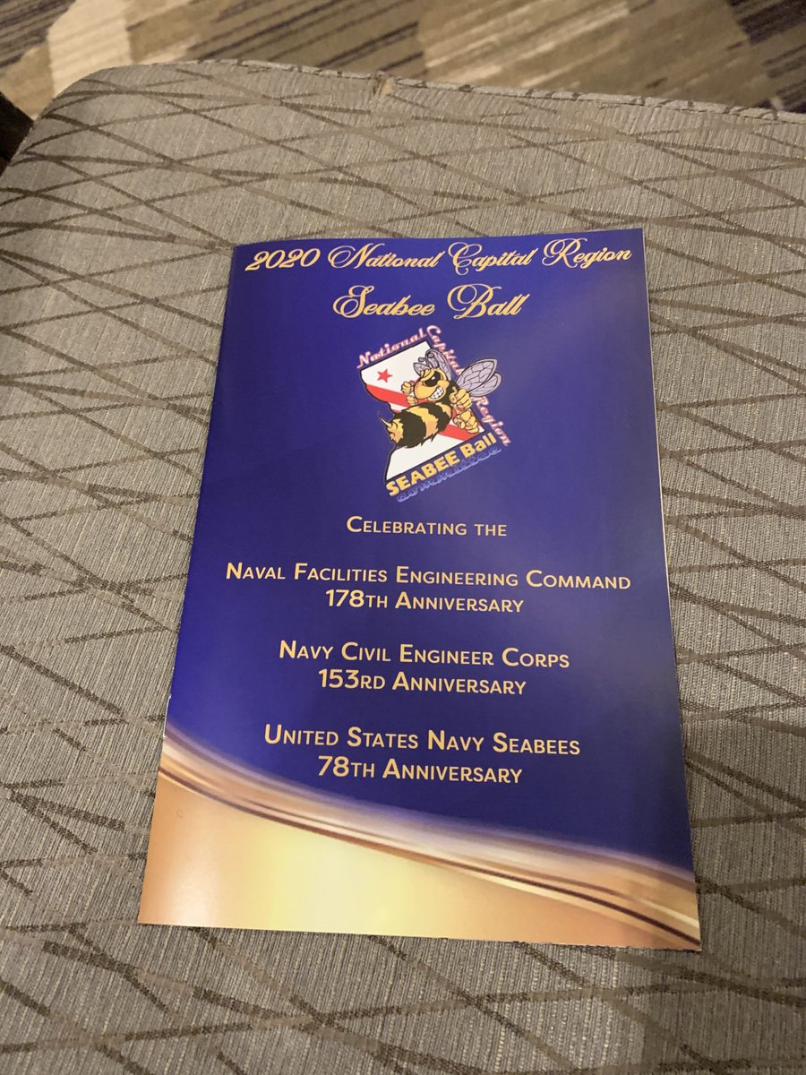 One of the highlights of my year, representing NSPE at the Annual Seabee Ball, celebrating the 178 anniversary of the Naval Facilities Engineering Command &amp; 78th for the Seabees. Thank you, RDM John Korka PE, commander, Naval Facilities Command for including us.