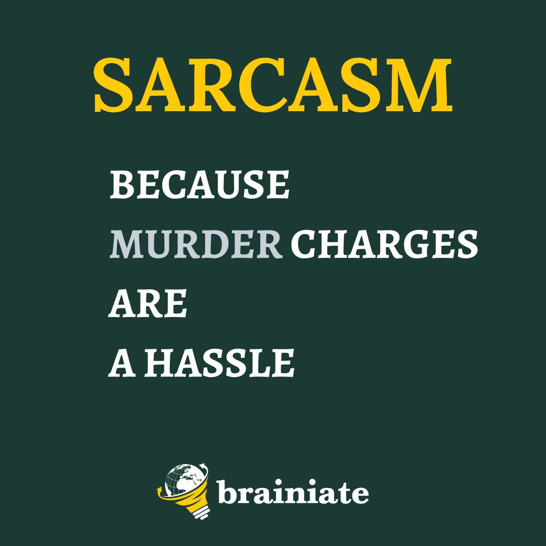davidgiller's tweet image. Sarcasm. Because murder charges are a hassle. #salesforce #salesforcehumor #admins #administrators #whyadminsdrink #funny #cute #sarcastic #sarcasm #quote #workhumor #lol #quotes #humor #instagood #fun #photooftheday #happy #smile #comedy