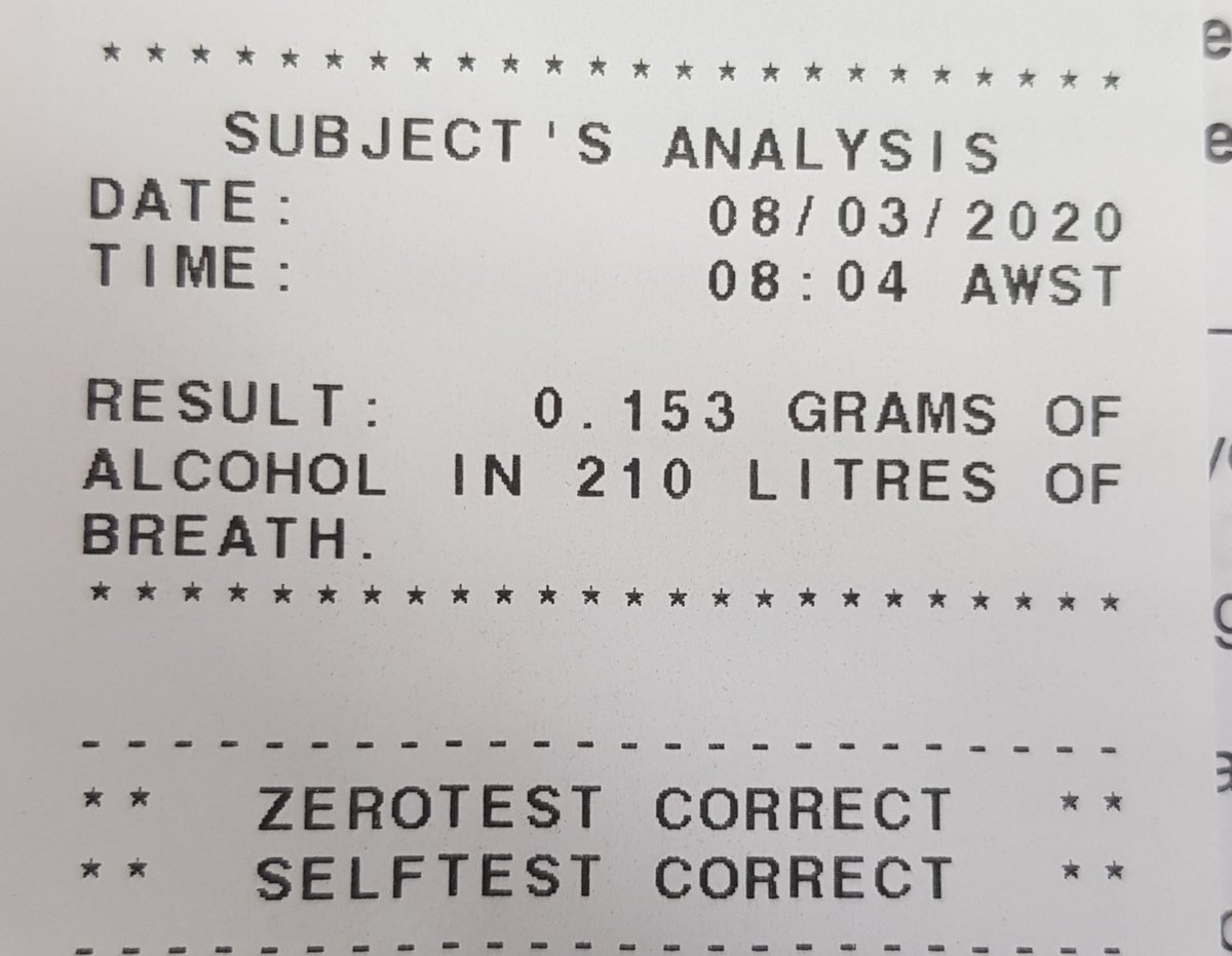 RoadPolicingWA's tweet photo. Sunday Madness. #datewithamagistrate #dui #vehicleimpounded https://t.co/RsUmkSbBKo