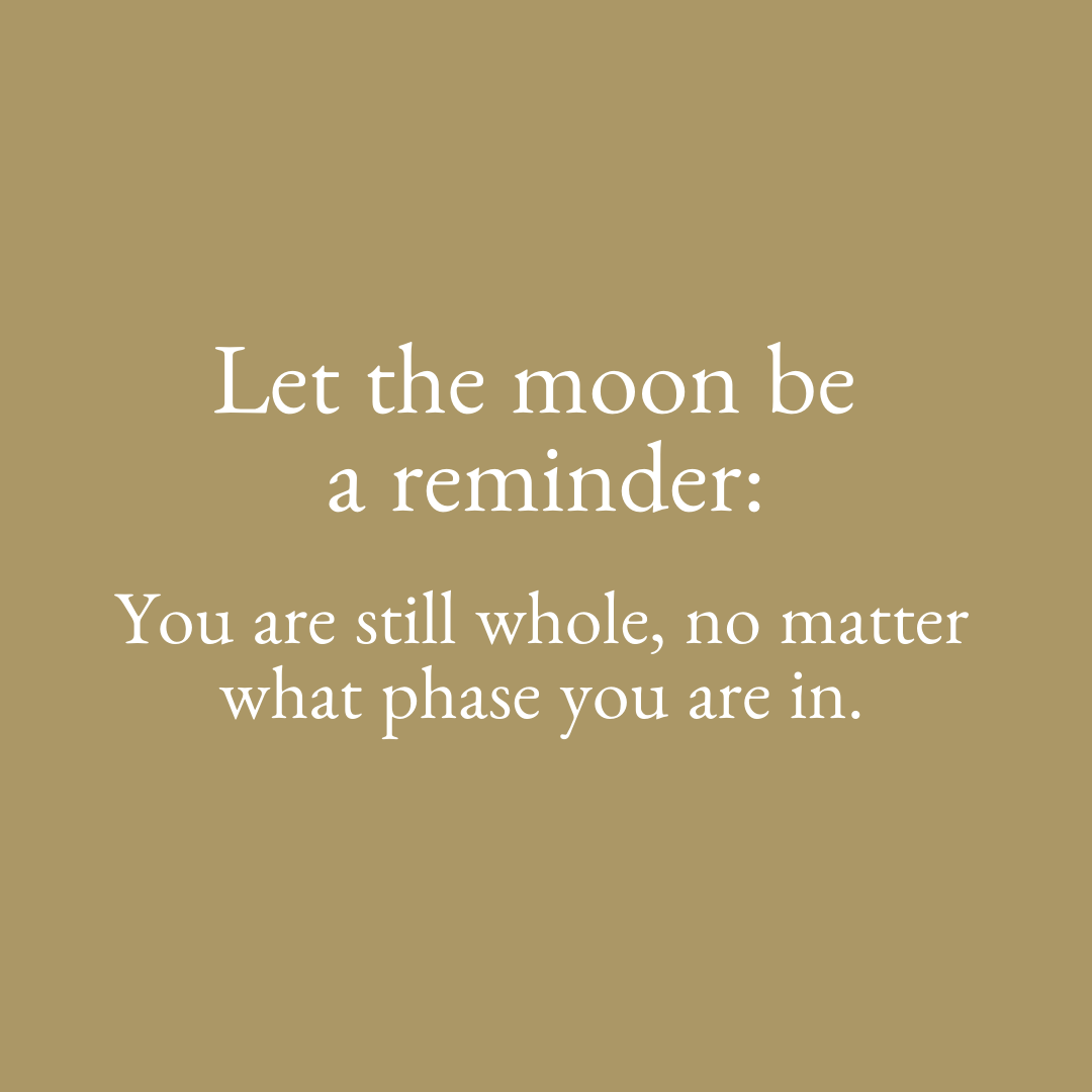 When in doubt, always look to the moon. 🌕🌙🌖
