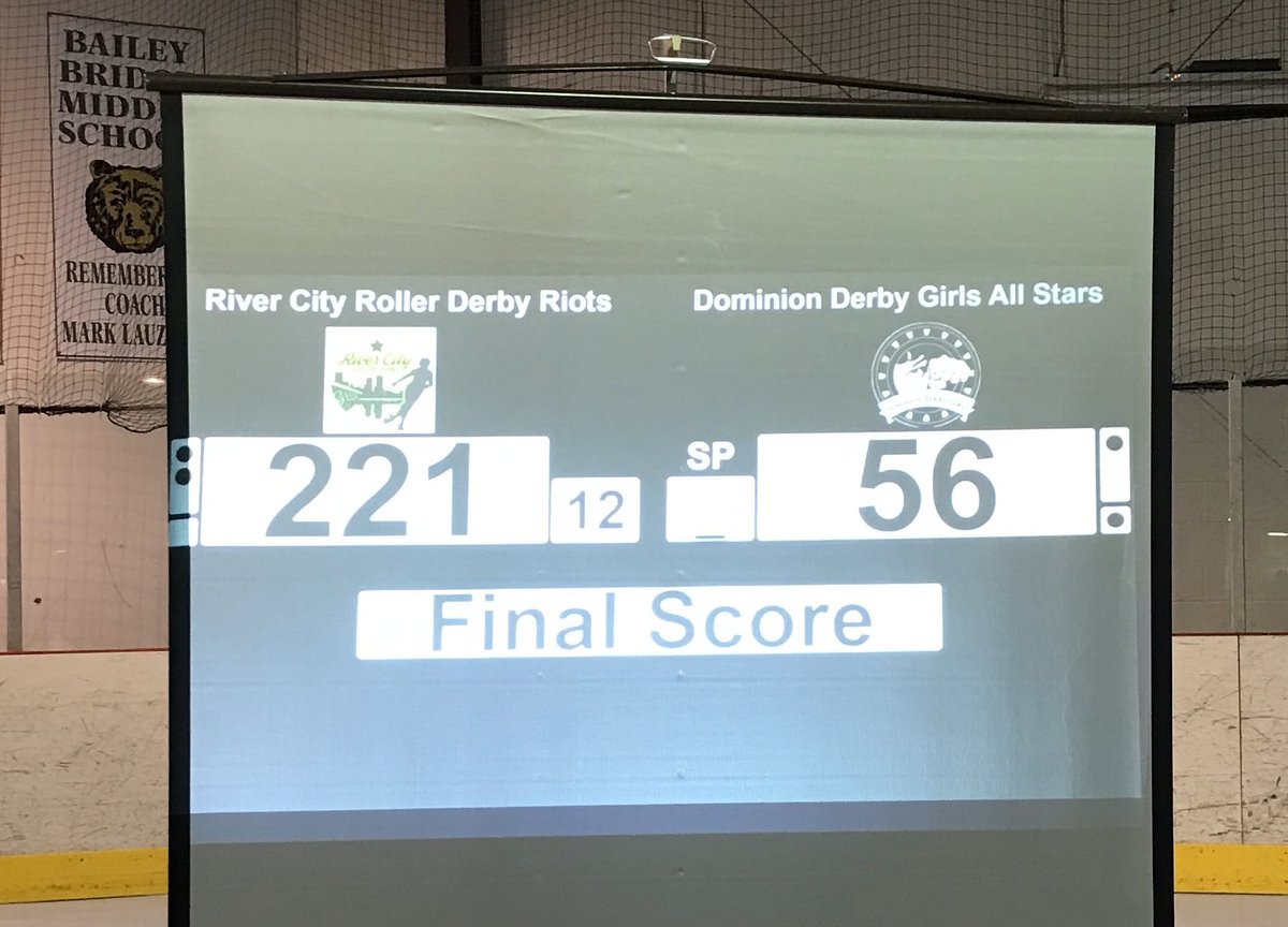Thank you <a href="/DominionDerby/">Dominion Derby Girls</a> for coming out to play in our season opener! #WFTDAfinalscore 
B team updates coming soon.