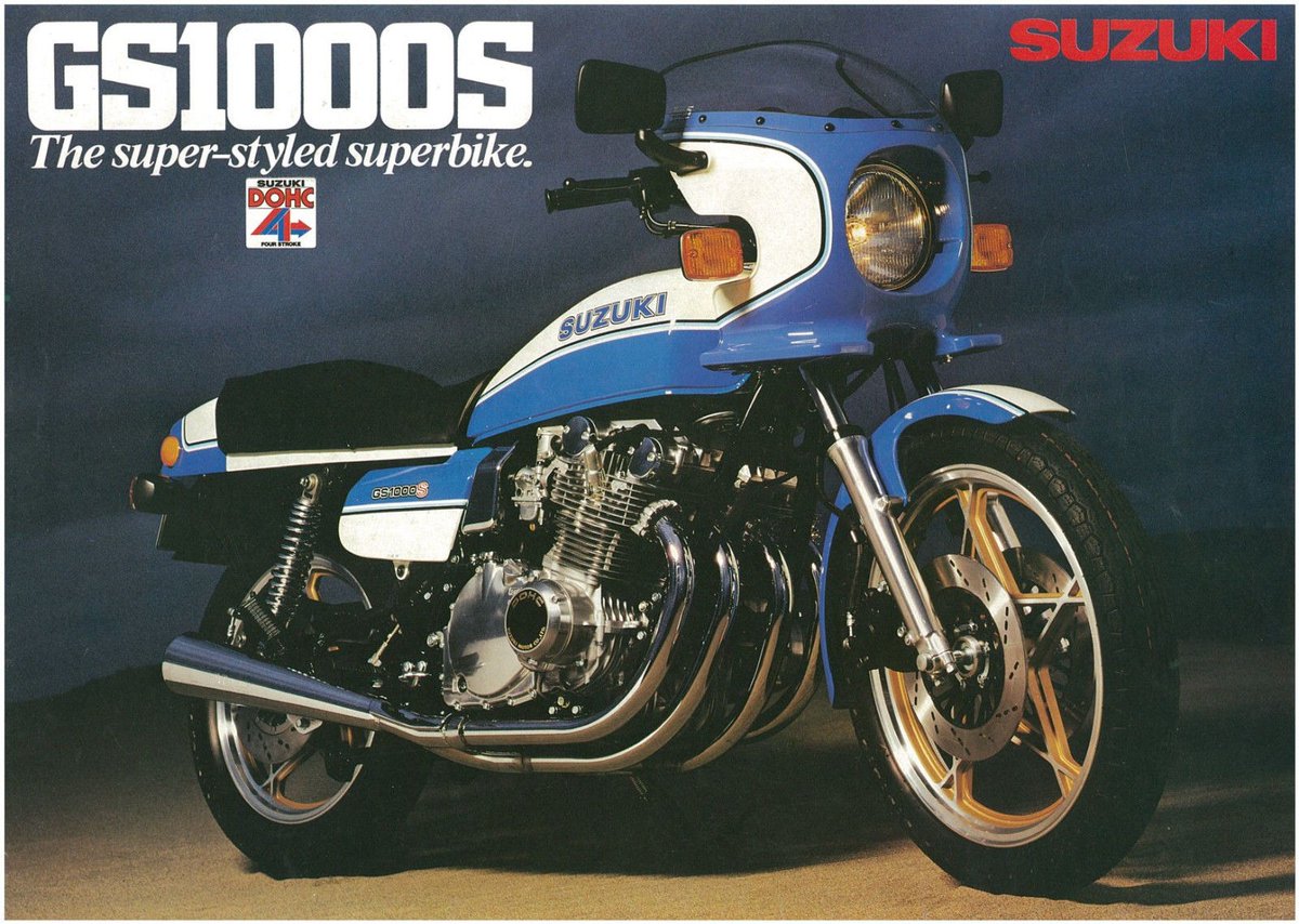 MotorcyclesJPN's tweet photo. 【GS1100】
"Okay, we've got a ten-second bike. Now that the rockets are launched, what's it like as a motorcycle?  Cycle World's 1983 road test of the Suzuki GS1100E."
 [Motorcycle No. 135 (Ⅰ)]
#GS1100 #GS1000 #GS750 #GS850 #Suzuki

《Web》https://t.co/MaoEJnQNF6 https://t.co/BB0Jj397oW