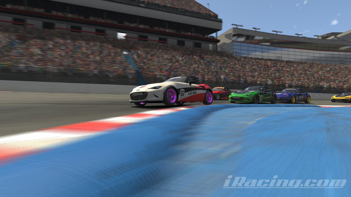 P4 en la primera manga y P3 en la segunda de @LASimRacing 
Doblete con Aitor Cagide que ganó además la primera para <a href="/Katana_iRacing/">Katana-iRacing-Team</a> 
Nos despedimos de Charlotte... la próxima Watkins Glen 🚗
#LatisMX5