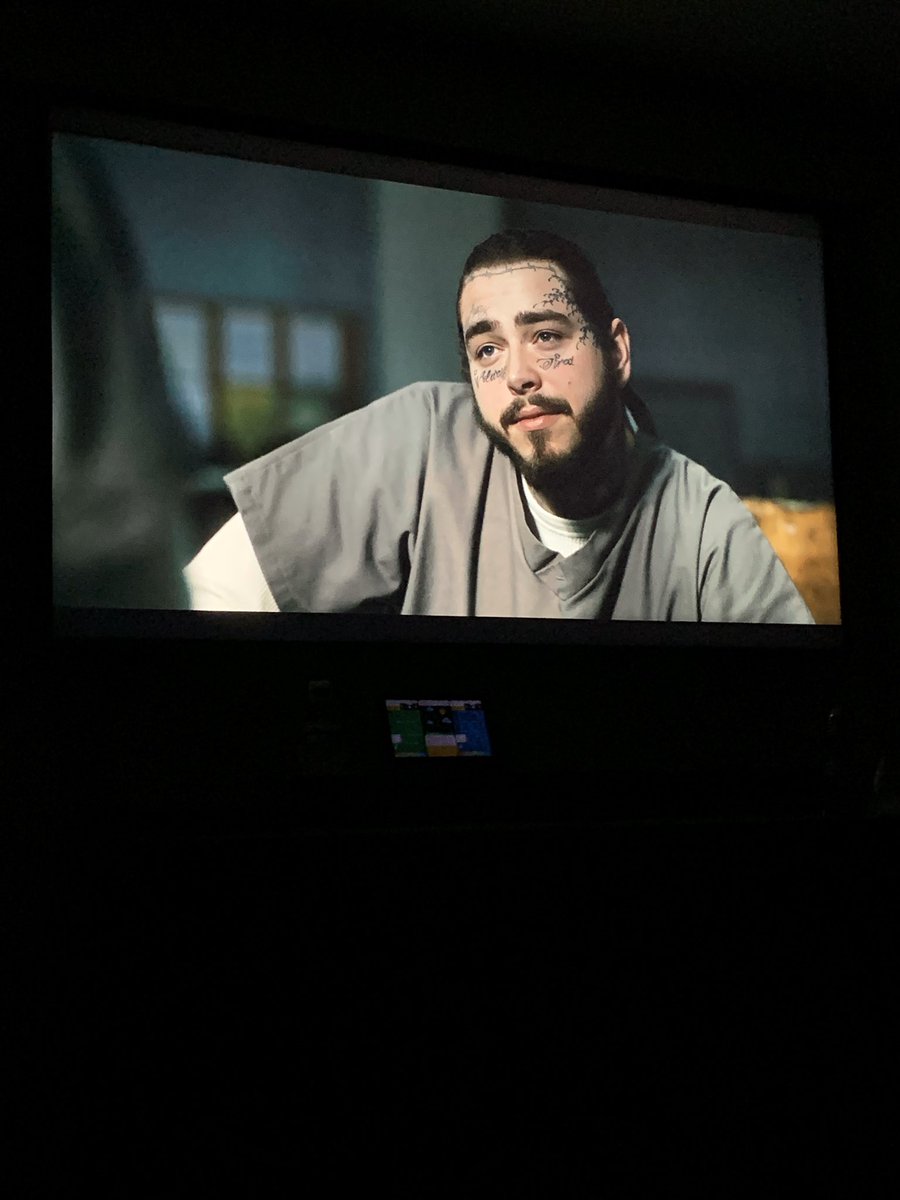 Peacefulplanet's tweet photo. Love seeing @PostMalone on @netflix #squeeb #SpenserConfidential โค๏ธโค๏ธ https://t.co/SVtDRB9yex
