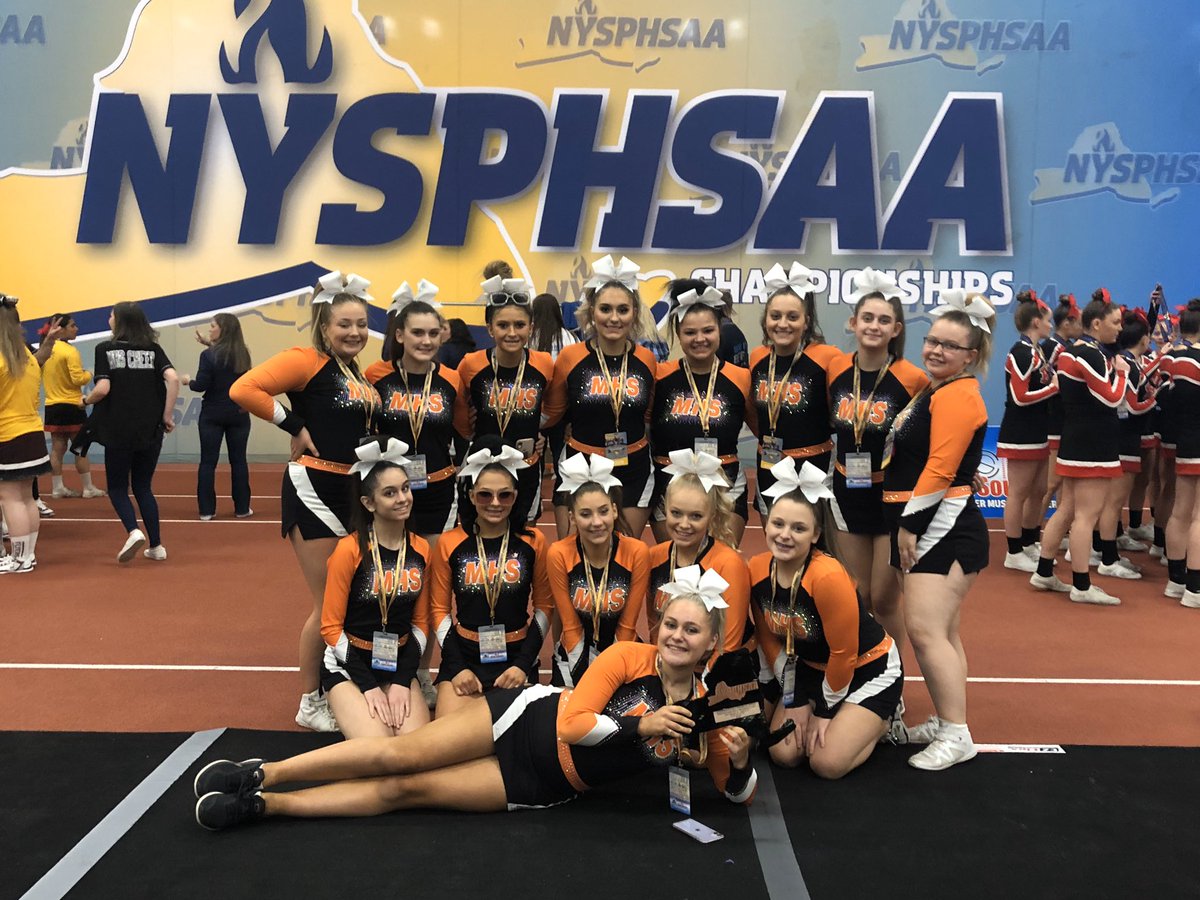 MohonSports's tweet photo. What a season for Mohon cheer! They finish 5th at NYSPHSAA Cheer Championships. Less than 1 point away from 3rd place. This team will be back! #mohonproud

@JCouball83 @MightyPrincipal @MohonCSD https://t.co/AimZJVt7uM