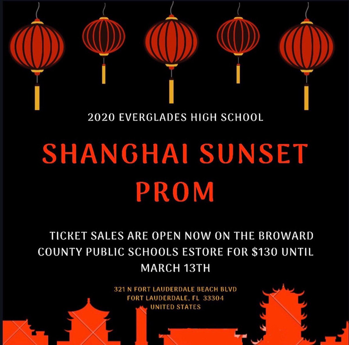 gatorsof2020's tweet image. ONLY ONE MORE WEEK TO PAY FOR PROM! THERE WILL BE NO EXTENSION.