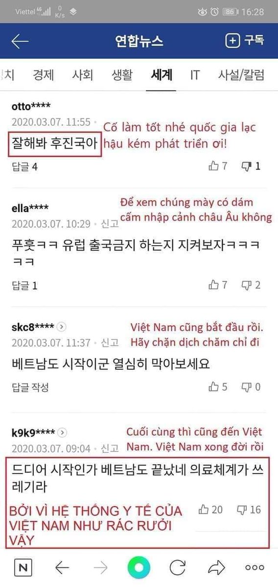 jamochin_twt's tweet photo. Ủa? 20 người nhiễm lớn hơn 7000 người nhiễm à?
Tại sao 1 số bộ phận HQ có thể bình chân ngồi đây hạ bệ qgia khác nhỉ? Thật thiếu hiểu biết!

Thay vì đi cmt thì lo mà giữ đất nước mình đi chứ!
#COVIDー19 #KoreansStopLying #KoreansApologizeToVietNam #Vietnam https://t.co/ghDJO8nLAi
