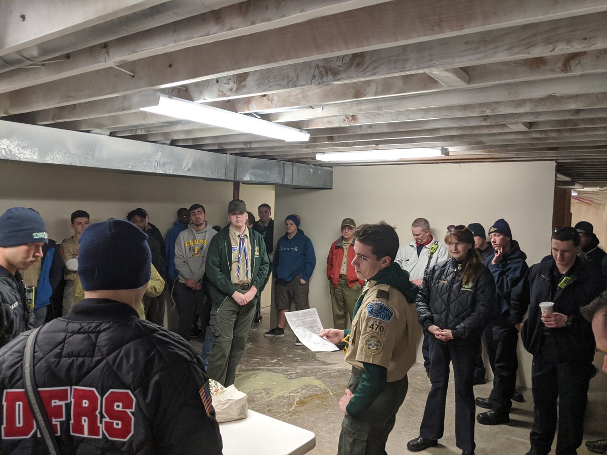 (1 of 2) Extremely proud of my 16 YO whose Eagle Scout project Day 1 today was extremely successful. He partnered with @FCDFRS, <a href="/IhcHose/">Independent Hose </a>, the Western MD <a href="/RedCross/">American Red Cross</a>, and &amp; his fellow <a href="/Troop470/">BSATROOP470</a> scouts to canvas an older neighborhood checking smoke alarms. At least 2 houses without