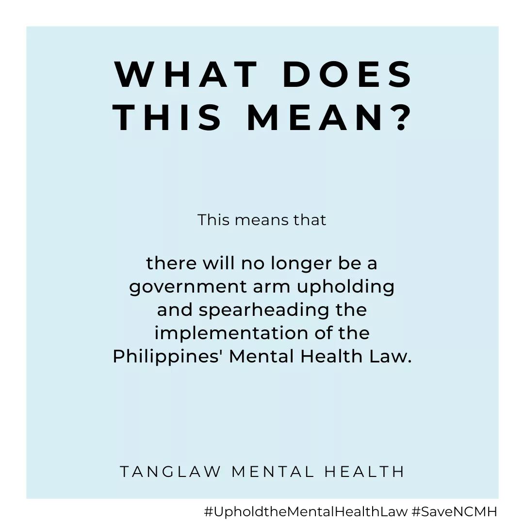 SB19Cares's tweet photo. Help us! Fight with us

#UpholdtheMentalHealthLaw
#SaveNCMH https://t.co/pEuqLIxbLP