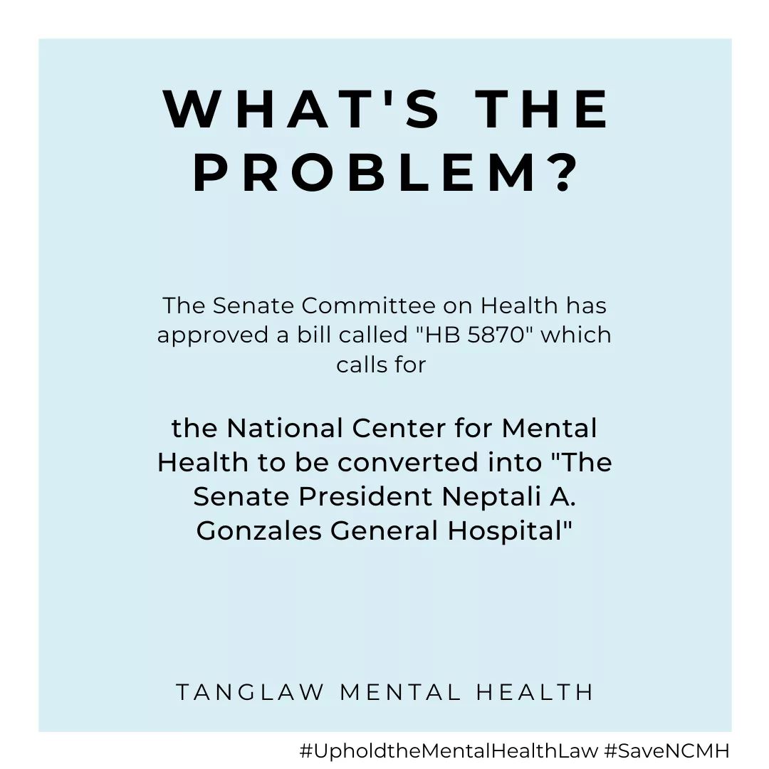 SB19Cares's tweet photo. Help us! Fight with us

#UpholdtheMentalHealthLaw
#SaveNCMH https://t.co/pEuqLIxbLP