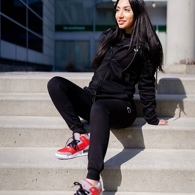 jordan 3 red cement outfit