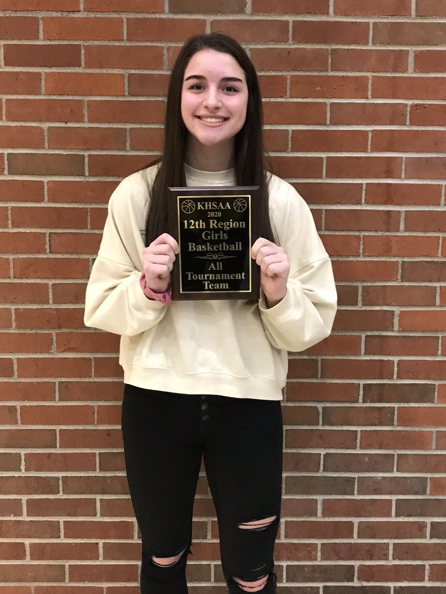 kristykarol's tweet photo. My girl @annadrakeford4 made the region all tourney team tonight. Her dad and I couldn’t be more proud of her. She’s a better point guard as a freshman than her mom ever was! Congrats AK! We love you! https://t.co/k2KOcC3hlt