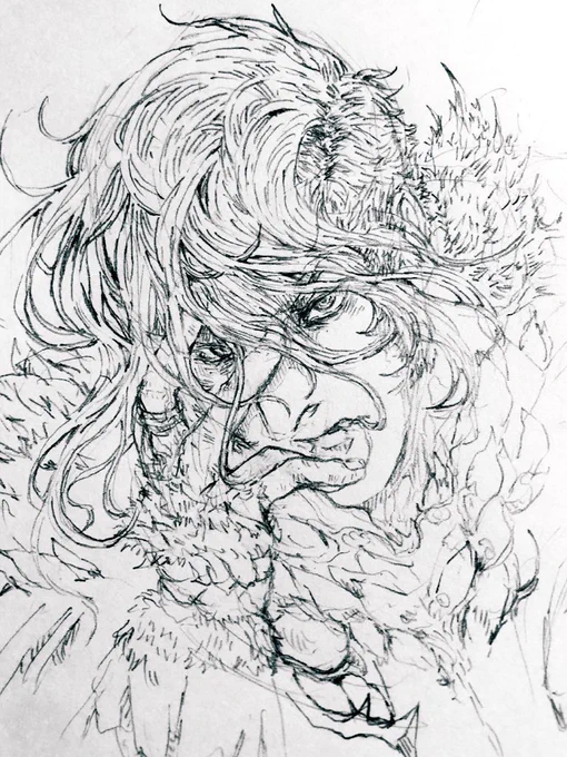 #三国志大戦お絵描き勢
寡兵の麒麟児の姜維さん描きました。
この計略は何気なく使ってたけど、蜀で姜維がどんどん1人になっていくって意味が込められてるのかなって思ったらあんまり気軽に打てなくなりました。でもすぐ伊籍で回復させちゃうけどね!
(╹◡╹)
リクエストありがとうございました。 