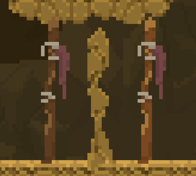 fffuhro's tweet photo. New breakable objects for the player to interact in #Roguepit ^^ Still testing the color values. 
Which one of the wooden ones is more of your liking? 
 #game #pixelart #indiedev #UE4 https://t.co/on63rC37MI
