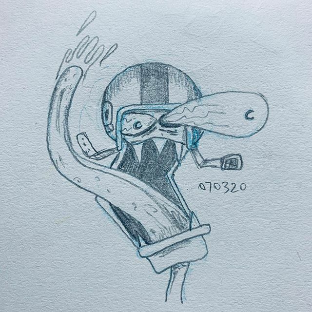 builtfromboxes's tweet photo. Last Bike helmet bill cracking weird! A month of creating crazy characters and trying to get even weirder!
with @lowbrowempire
•
•
•
•
•
#lowbrow #lowbrowart #lowbrowartacademy #lowbrowempire #weirdoart #fink #drawing #draweveryday #drawdaily #ou… https://t.co/7oou8dthEK https://t.co/b9Cz2hFqfP