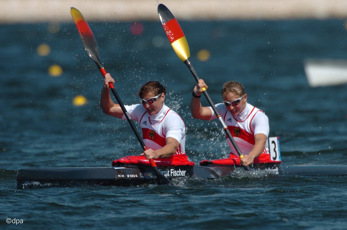 ドイツ大使館 ドイツで最も偉大な功績を残したスポーツ選手の1人であるカヌーの Birgit Fischer選手 1980年 04年まで年以上に渡り 東ドイツとドイツ代表として あわせて6回のオリンピックに出場 8個の金メダル と4個の銀メダル を獲得しま