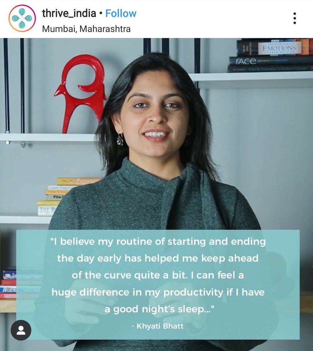 KhyatiBhatt_SBT's tweet photo. Thank you @thrive for taking my interview! Read my tips on #stressmanagement and #worklifebalance: https://t.co/AnRRZNxlbQ
#InternationalWomensDay #InternationalWomensDay2020 #WomensDay https://t.co/Y3tX7R7TGy