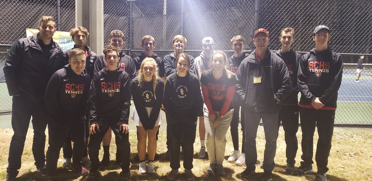 RedHawkTennis1's tweet photo. The creek played hard and had fun at the Siegel Slam today! Love this team! https://t.co/Tq2rvtJ3WS