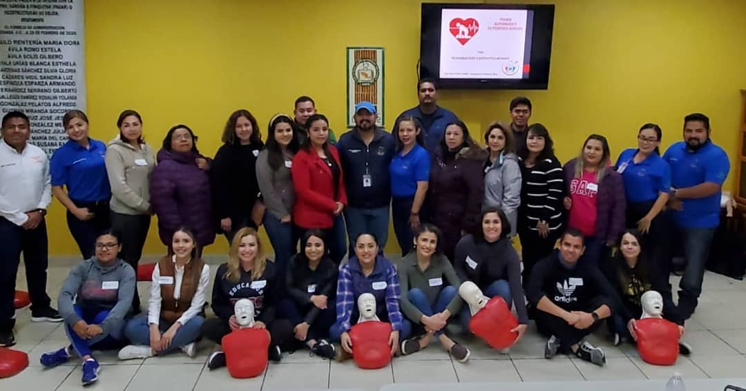 sntejovensec2's tweet photo. Ensenada B.C. a 07 de marzo 2019.

 Se lleva a cabo el TERCER CURSO - TALLER DE PRIMEROS AUXILIOS para la Sección 2 Region 3 Ensenada como primer respondiente, impartido a docentes de los diferentes niveles educativos.

https://t.co/29CPsTnxrI https://t.co/dfBu49EgJ2