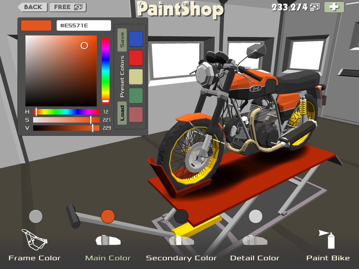 860 Collections Bike Modification Game  HD