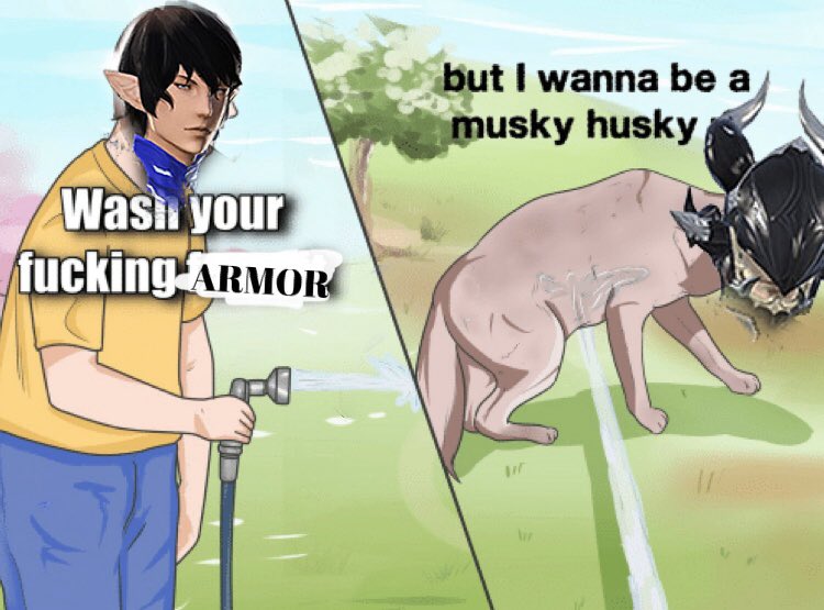 any time i see estinien my fight response rises