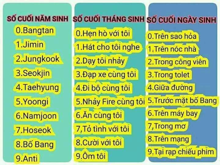 Mary__twt's tweet photo. [ JF4 ] 
Ghép các đáp án lại và cmt xuống đây kèm hastag vot.e nhé 🤭

Mary: Namjoon hát cho tôi nghe trên nóc nhà (cũng lãng mạn phết, chỉ cần anh ấy không hậu đậu làm sập mái nhà 🤔 )
#KCA #VoteBTSGlobal @BTS_twt https://t.co/nsiowaWhlM