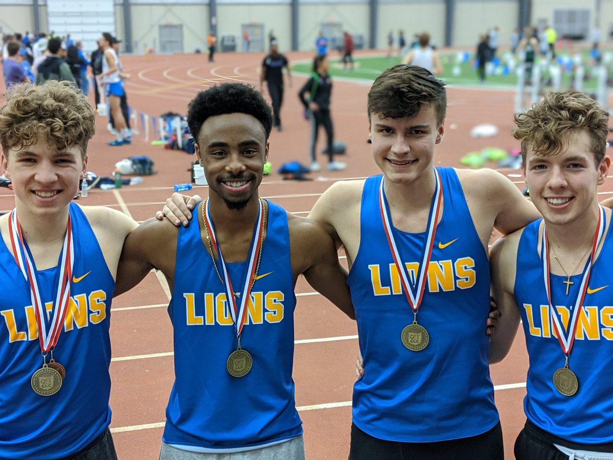 These boys ran an amazing 4x800 race.  Facing adversity that placed them in last place at the 2nd exchange, they gathered themselves, forged on and became State Champions!
<a href="/GLHS_Athletics/">Gahanna Lincoln Athletics</a>