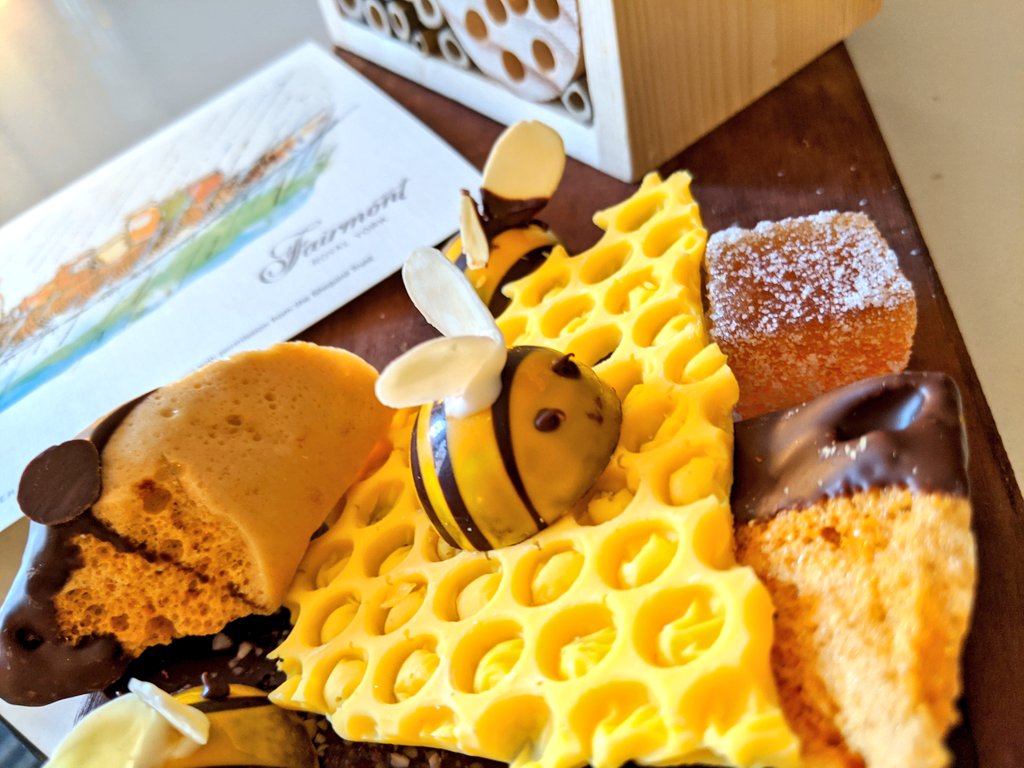 YashYanthi's tweet photo. Love that guests who book the #RomWinnie package at @FairmontRYH not only receive a bee hotel to take home and help the environment but $10 per room is also being donated towards the pollinator partnership. #GiftedExperience #FairmontBuzz #RYHSpring https://t.co/o9LDBD5w36