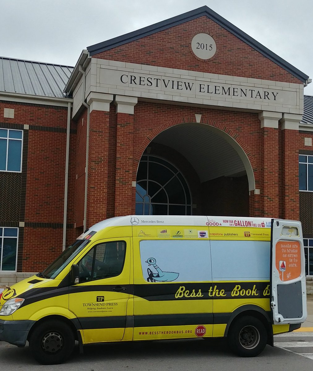 So thankful for Bess the Book Bus! Students went home with treasures that will make their lives richer and their hearts fuller because their community loves them. #CVESleaders #RobCoSchools