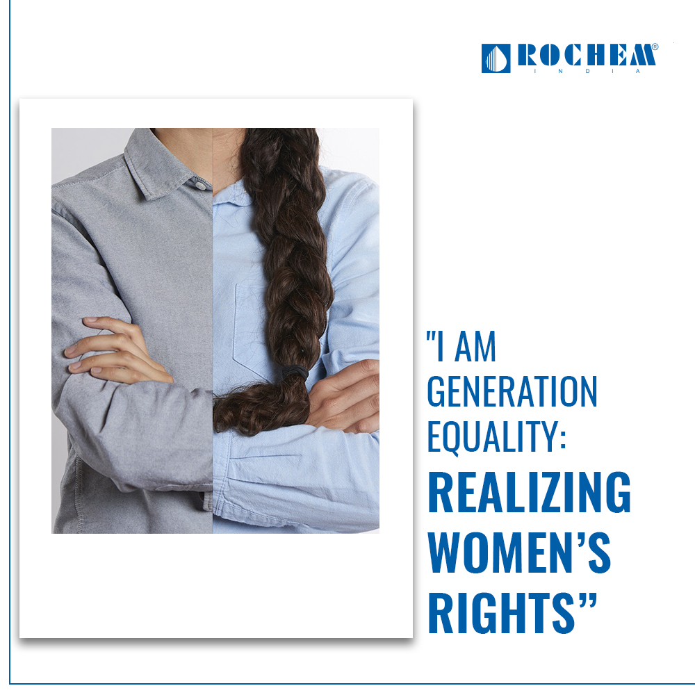 RochemIndia's tweet photo. There is nothing which a man can do and a woman can’t! It’s time we realise it and create a better world for all the women out there. This Women’s Day, Rochem India salutes the spirit of each and every woman. 
.
#InternationalWomensDay #womensday2020 #womensdaywishes #RochemIndia https://t.co/03BeRIoOKq