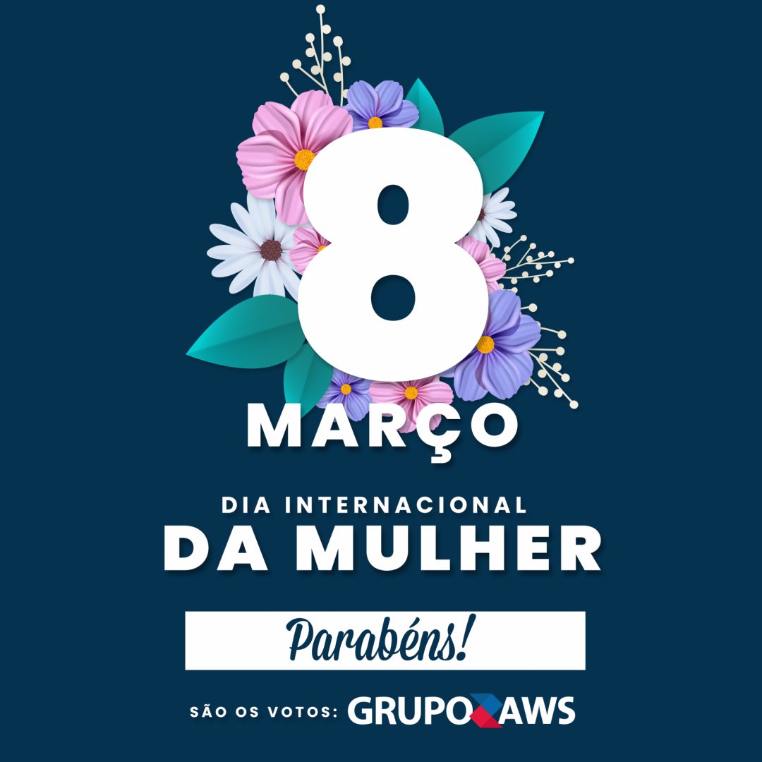 CodeAws's tweet image. Comemorar o Dia da Mulher é respeitar, apoiar e encorajar as mulheres todos os dias. Feliz Dia da Mulher!