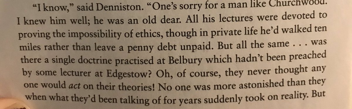 KatinOxford's tweet photo. I don’t like dunking on Richard Dawkins cuz people do it too often & I think people overestimate his influence. (Progressive atheists & Christians hold him equally in disdain) But this does remind me of his “purely academic” tweet abt eugenics several weeks ago. #CSLewisBookClub https://t.co/t6oNYXeOdu