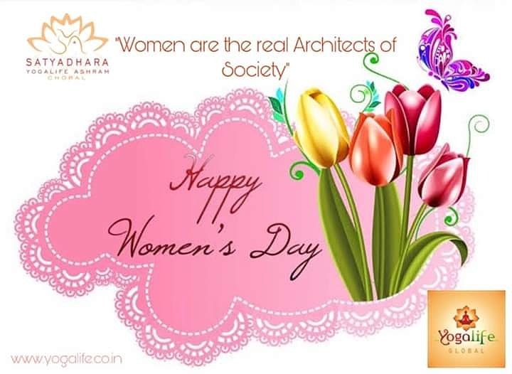 YogaLifeGlobal's tweet photo. Happy women’s day to you all. 
As we see that 80% Yoga Sadhaka (practitioners) and teachers are women around the globe... we salute all of them for spreading Yoga all over the world. https://t.co/iJaDU88lV1