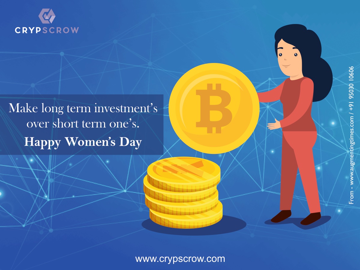 CrypScrow's tweet photo. “The most beautiful thing a woman can wear is confidence.”
@Crypscrow wishes you all a Happy Women's Day.

 #investment #cryptotrading #business #simplyinvest #exchange #investright #blockchain #bitcoinmining #investment #woman #happywomensday #strong https://t.co/WWAoiCLJvG