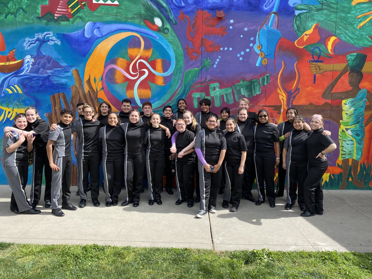 Our Winter Percussion made history today by making finals at this years #wgimerced