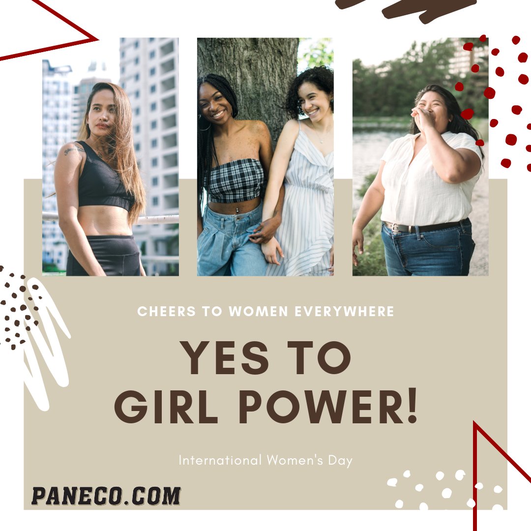 paneco_com's tweet photo. Say yes to girl power. Celebrate women today and everyday!

#IWD2020 #internationalwomensday https://t.co/Ql4SWU9vfy