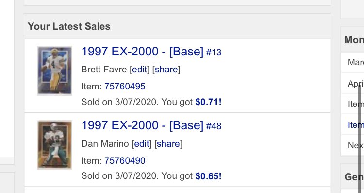 WatchTheBreaks's tweet photo. $ h ! + ‘$ getting real on COMC!  #1997 #EX2000 https://t.co/o6PJ87bT3G