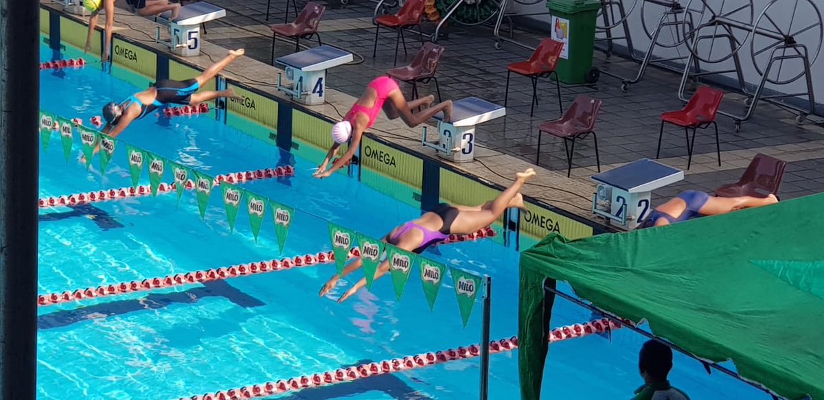 SimonNewbold3's tweet photo. @BSC_SSSport @BSC_JSSport Day 3 of the Sri Lanka School Novices at Sugathadasa the girls in freestyle action #BSCLionsPride #GoLions https://t.co/9eEknvBs7n