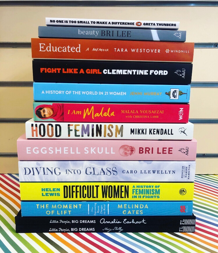 DymocksLC's tweet image. Here’s to all the incredible women writers ✨✨ #InternationalWomensDay #IWD2020